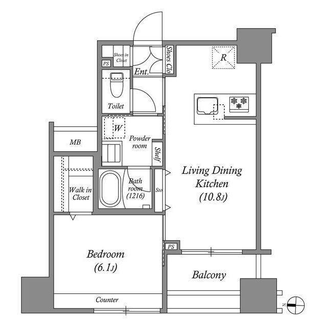 D 間取り図