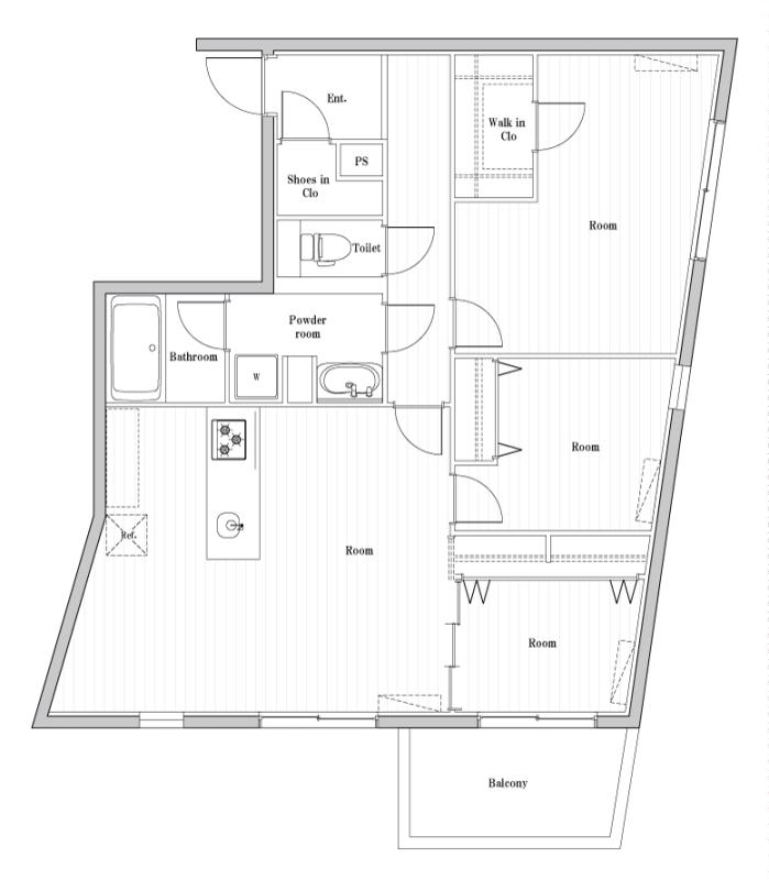 D 間取り図