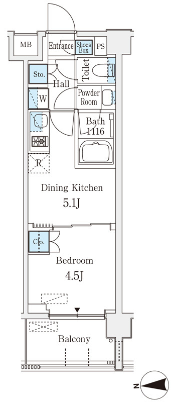 B2 間取り図