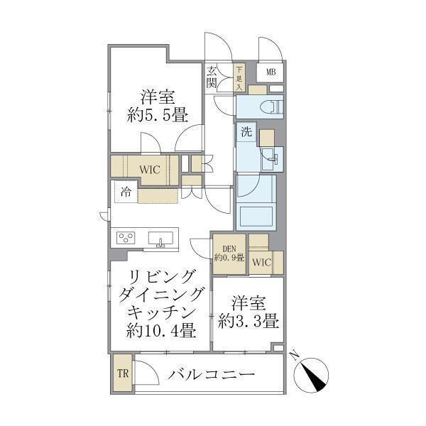 F 間取り図