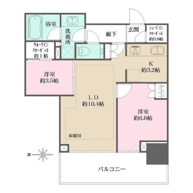 H 間取り図