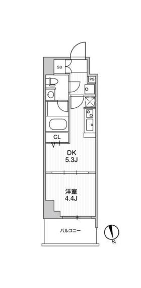 B 間取り図