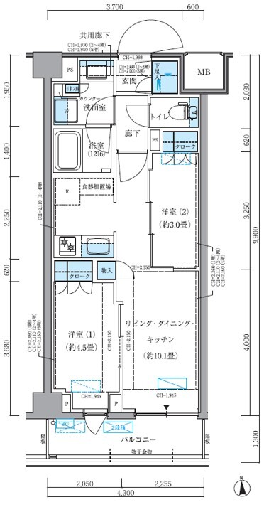 F 間取り図