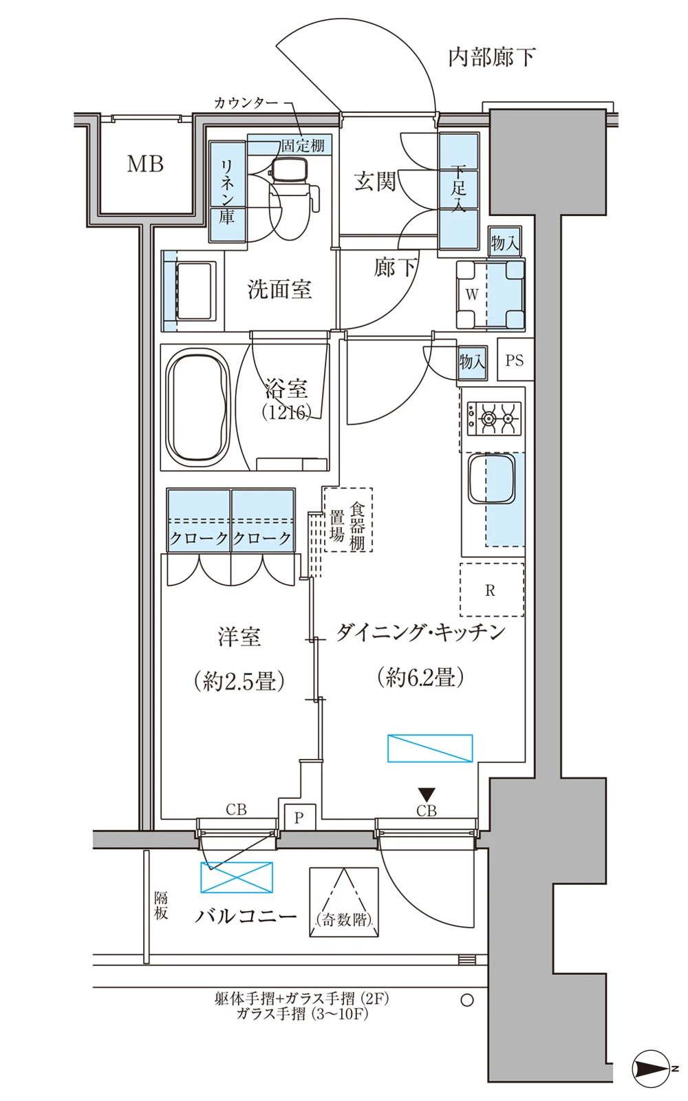 G 間取り図