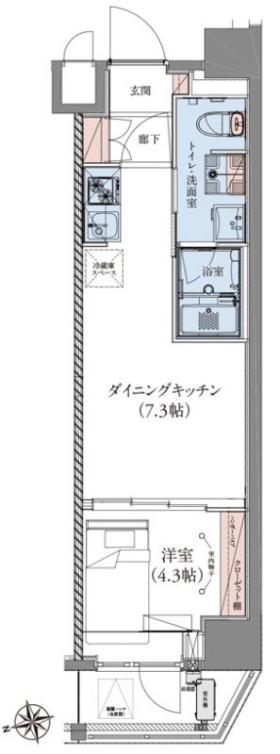 A2 間取り図