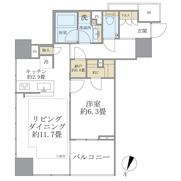 D 間取り図